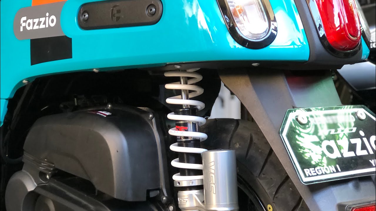 Unboxing and Installing YSS K-Euro 320mm for Yamaha Fazzio
