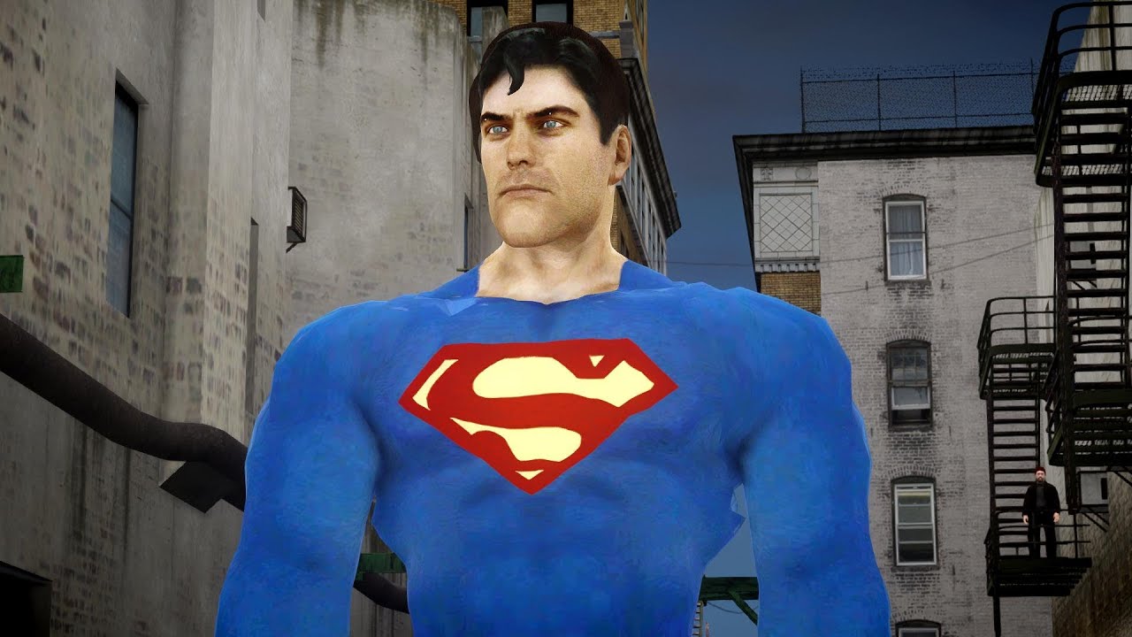 GTA IV SUPERMAN WITH SUPER POWER