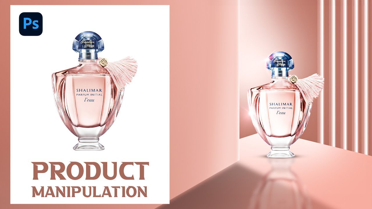 Product Manipulation in Photoshop | Perfume Advertising | Poster Design Tutorial