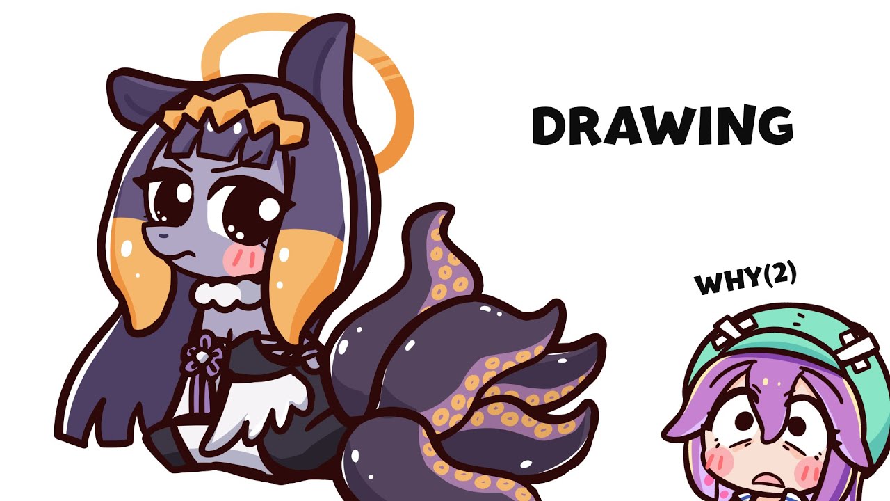 [Drawing] Drawing Hologirls as Ponies... again??