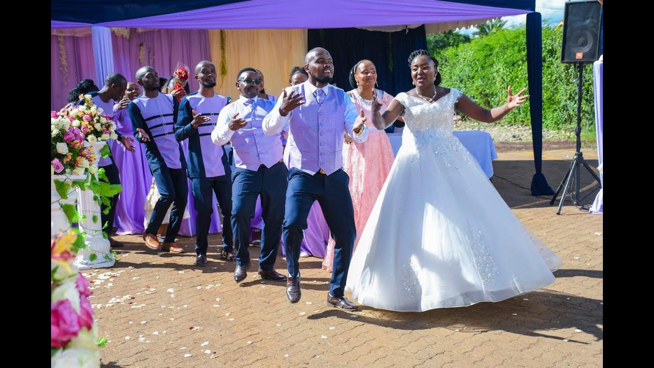 Mercy Weds John at Kahawa Sukari Baptist Church on 11th May 2024. Reception