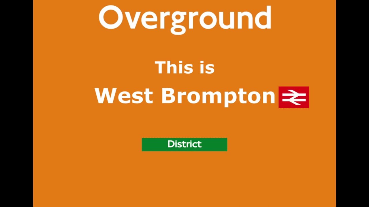 London Overground Announcements (Emma Hignett) from Hampstead Heath to Clapham Junction