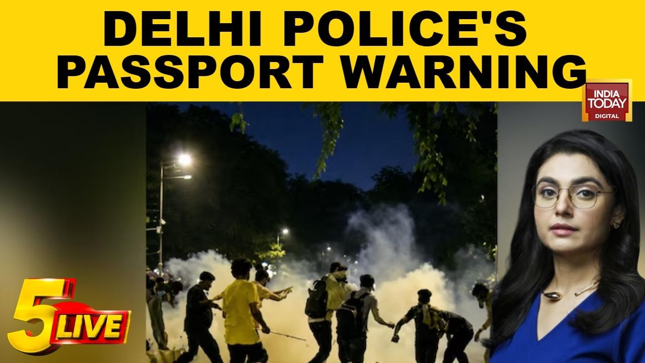 CJP Protest Delhi: Police Warn Rioters Of Passport Cancellation, Legal Action | Jantar Mantar