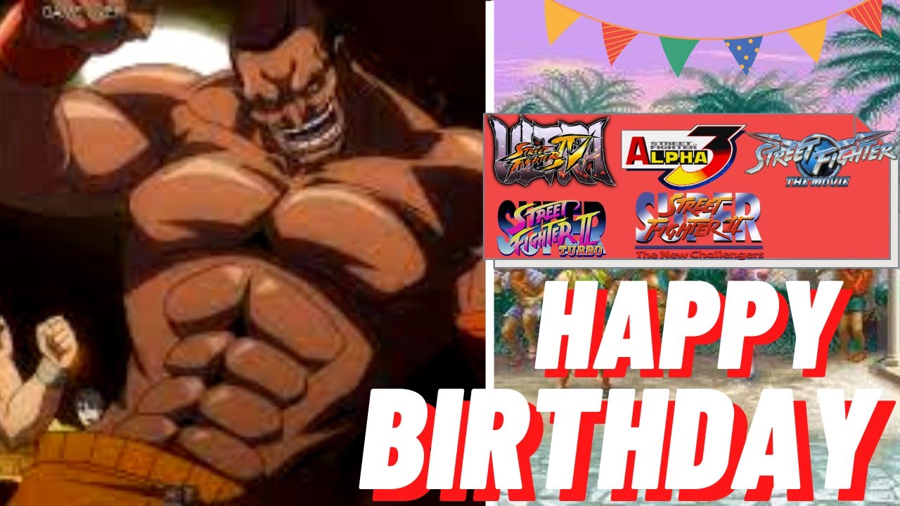 This man forever smiling : Street Fighters Dee jay tribute