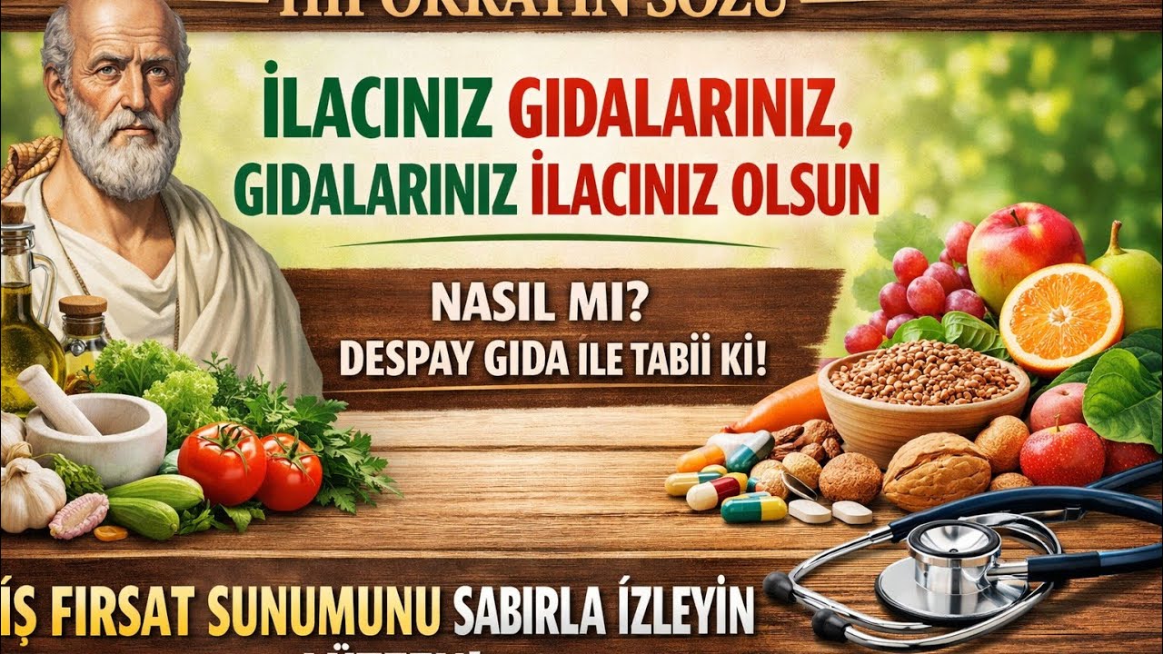 İLACINIZ GIDALARINIZ GIDALARINIZ İLACINIZ OLSUN NASIL MI DESPAY GIDA İLE