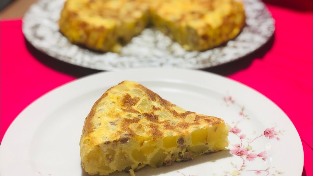FRITTATA CON PATATE E SALSICCIA