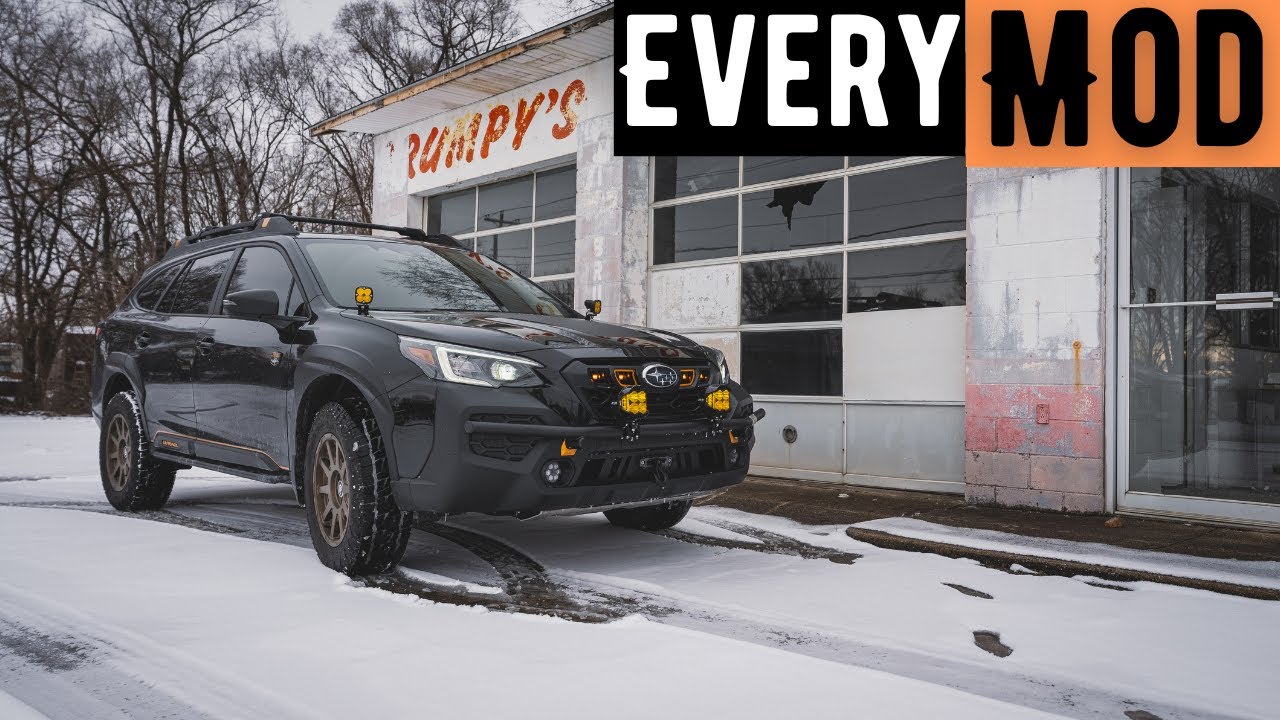 Все модификации моего Subaru Outback Wilderness 2024 года