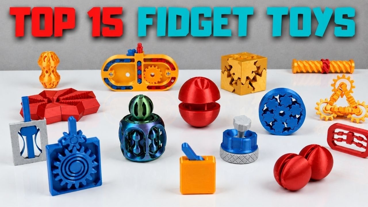 Best 3D Printed FIDGET TOYS
