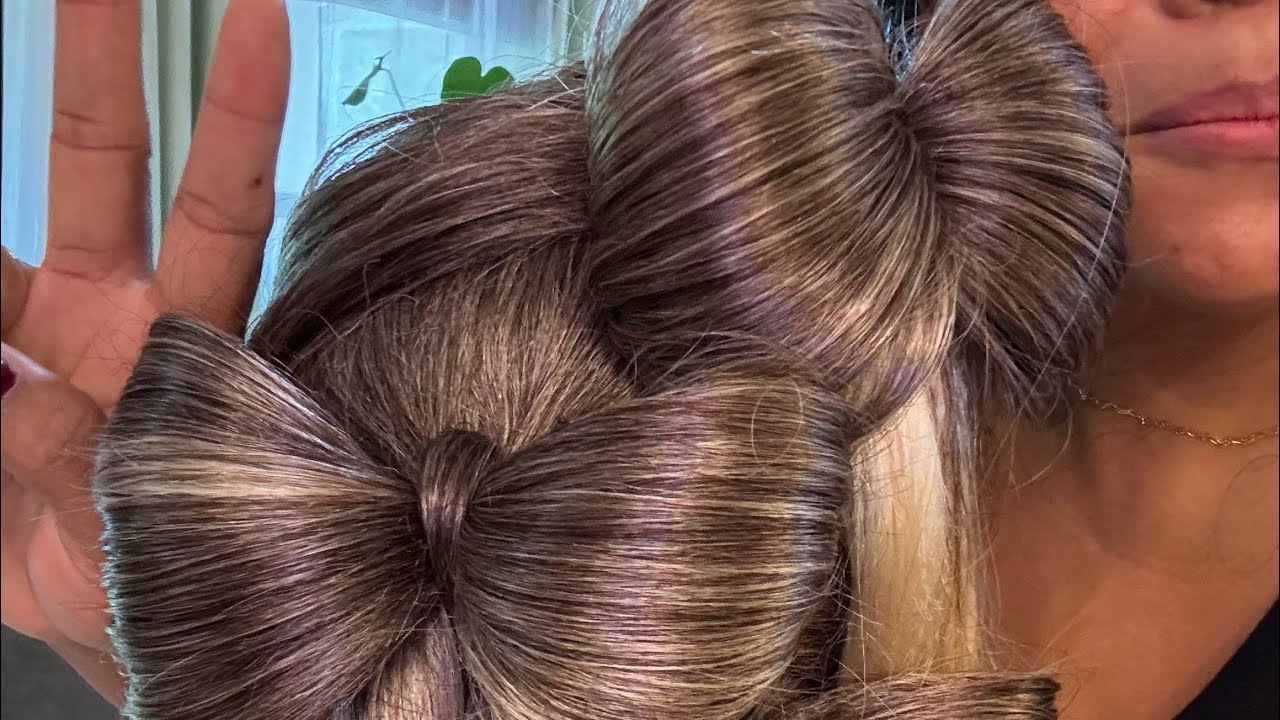 ASMR Summer Bow Hairstyles, Hairstyling | Perfectionist, Hair Fixing, Finishing Touches, whispering