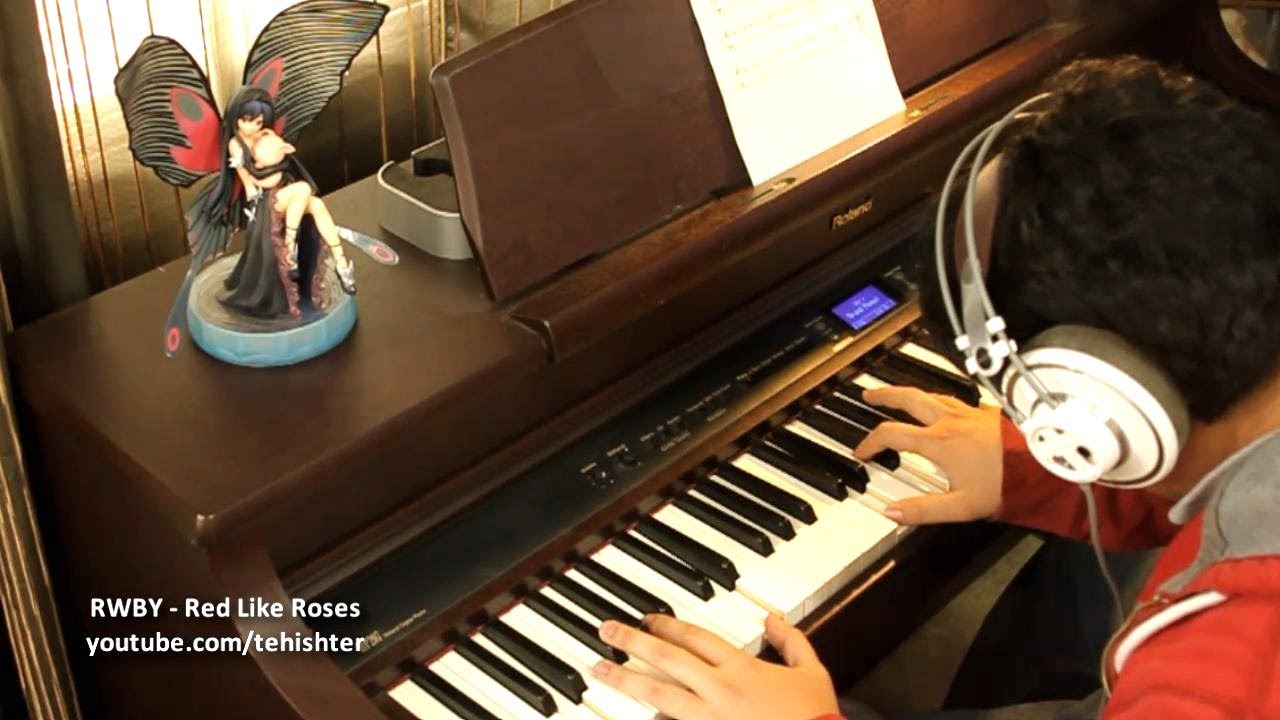 RWBY - Red Like Roses (Piano)