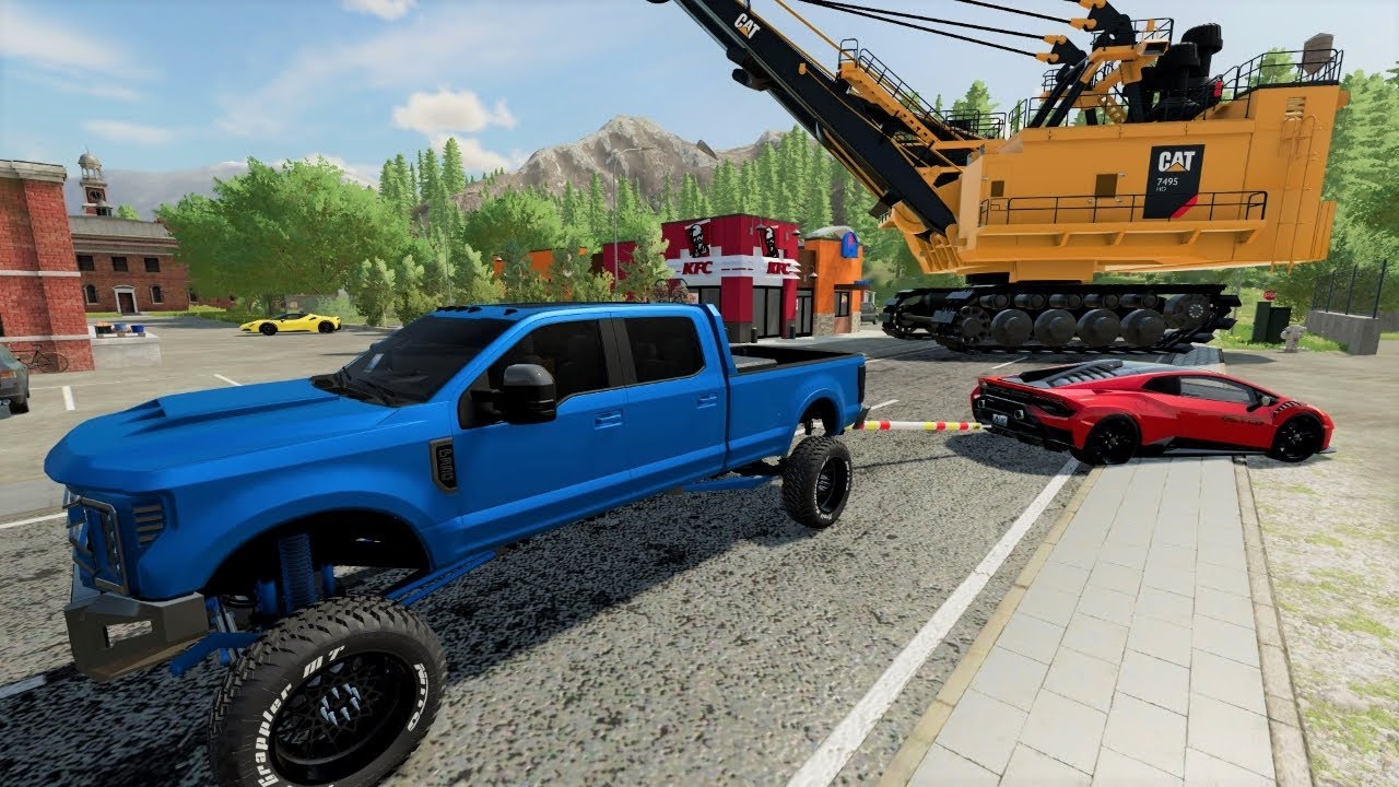 We repo a Race Car and the largest tractor ever | Farming Simulator 22