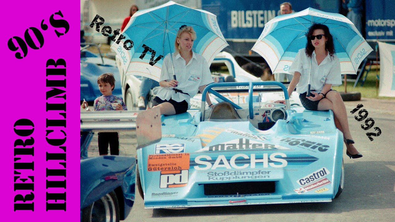 Trier Hillclimb Race 1992 | Retro TV | European Hill Climb Championship | Stenger | VW Beetle Cup