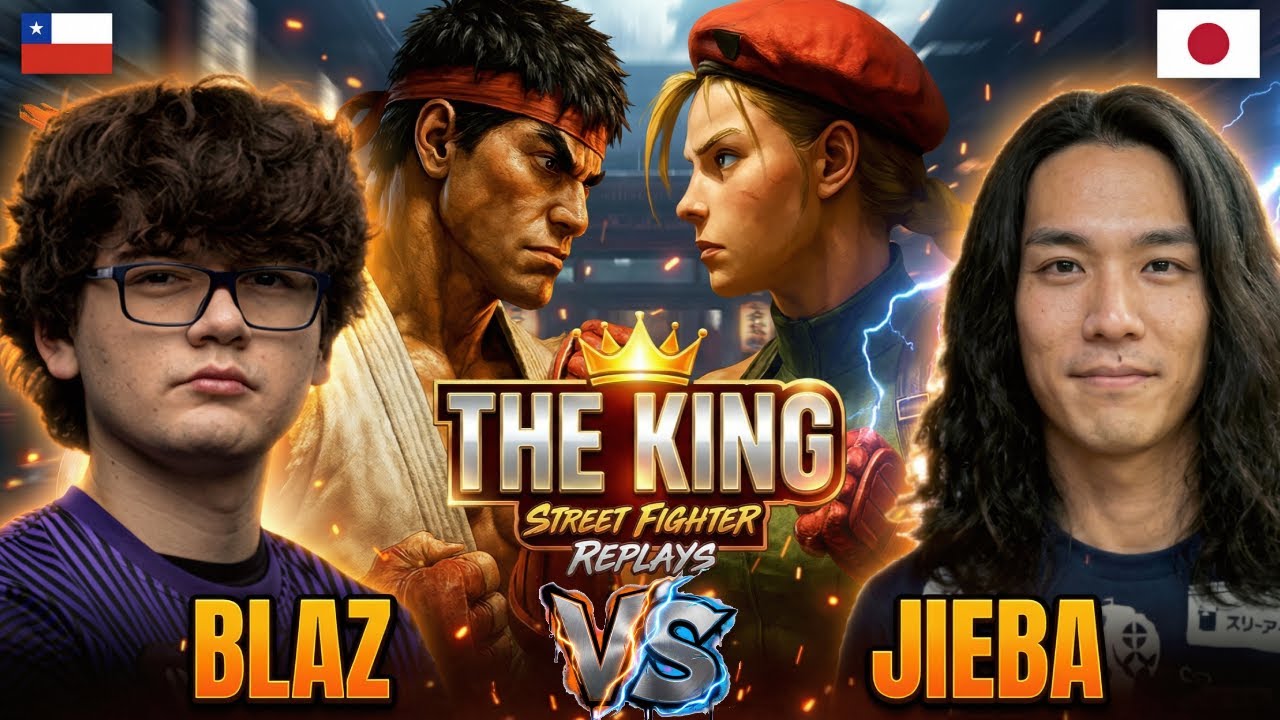 🔥 SF6 ▰ BLAZ (Ryu) vs JIEBA (Cammy) ▰ Street Fighter 6 | High-Level Set 🔥