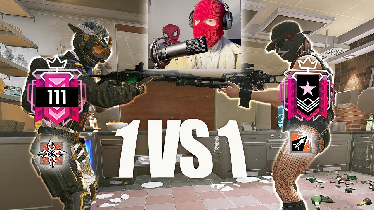 J'AFFRONTE POUR LA PREMIÈRE FOIS UN HATER EN 1 VS 1 EN FACECAM IL RAGEQUIT ! RAINBOW SIX SIEGE