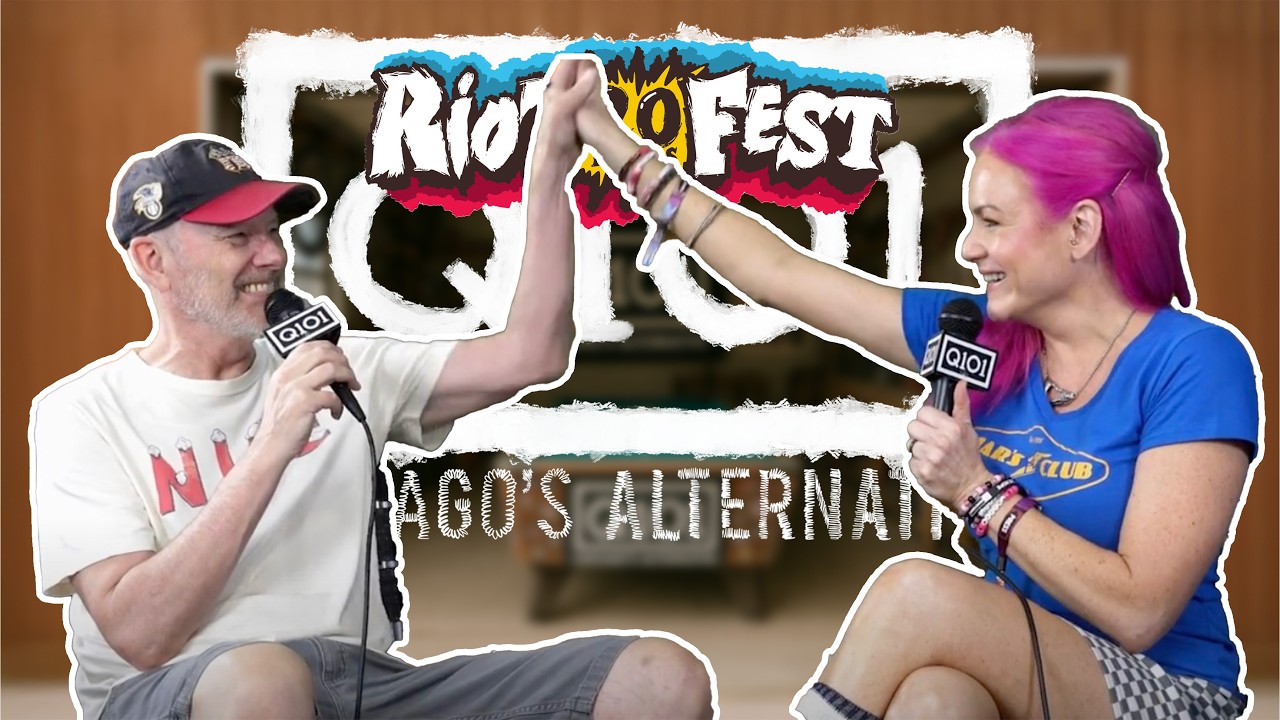 Helmet sits down with their friend ⁨@LaurenONeiltube⁩ at Riot Fest (2025)