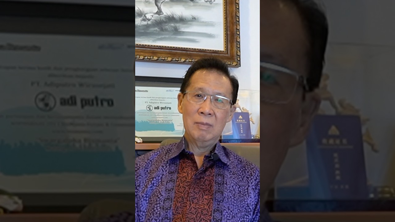 Terima kasih untuk kerja keras, teladan dan kebaikan bapak Simon Jethrokusumo, pendiri Adi Putro 🤍