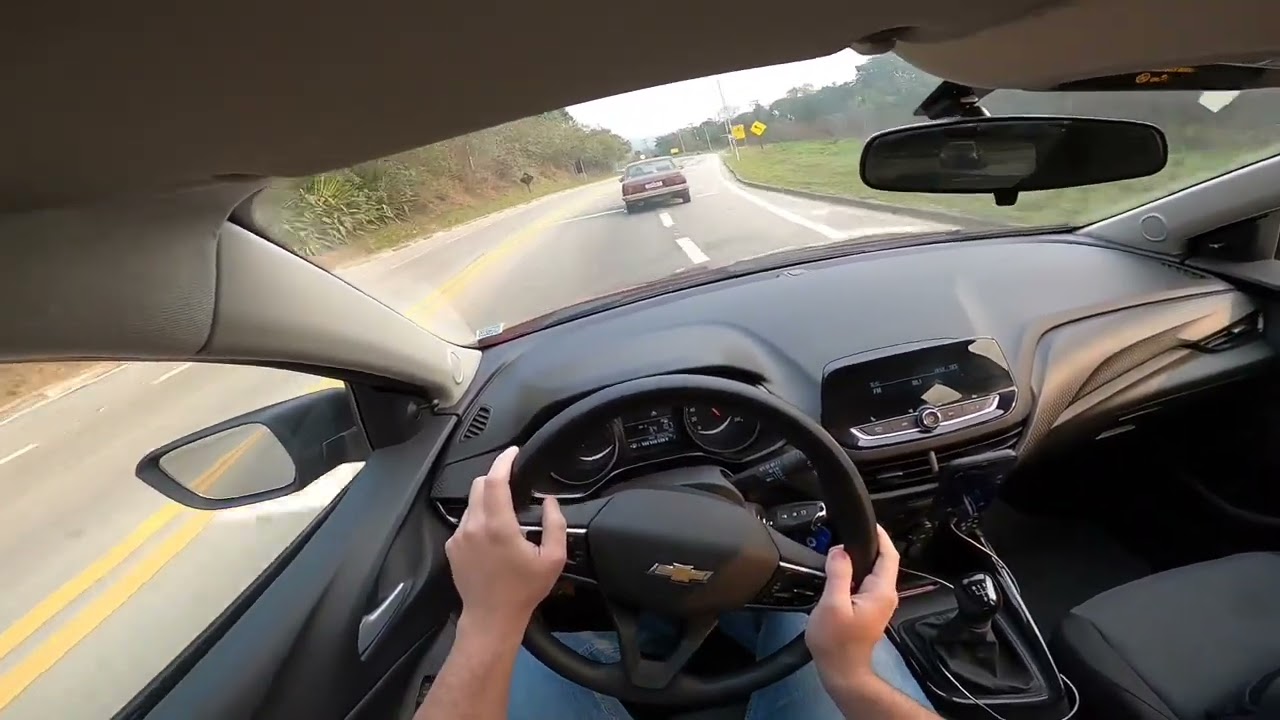 TESTE EM ESTRADA DE SERRA | CHEVROLET ONIX 1.0 MANUAL 2024