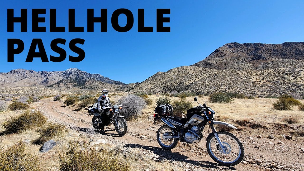Hell Hole Pass Loop Moto Adventure (Yamaha XT250 &TW200), Beaver Dam Mountains, Utah #ufirstoutdoors