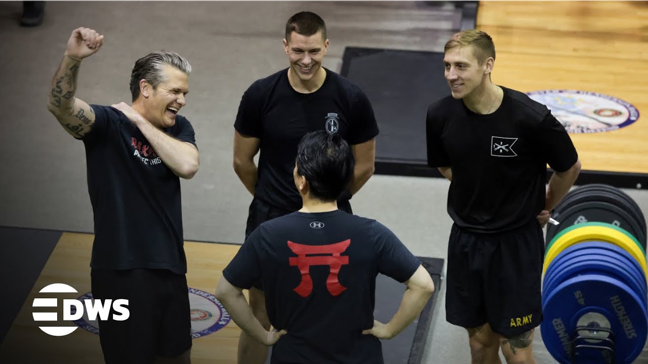 Hegseth & Koizumi Pump Iron: U.S.-Japan Defence Chiefs Flex Ahead of Pentagon Talks | AC1F