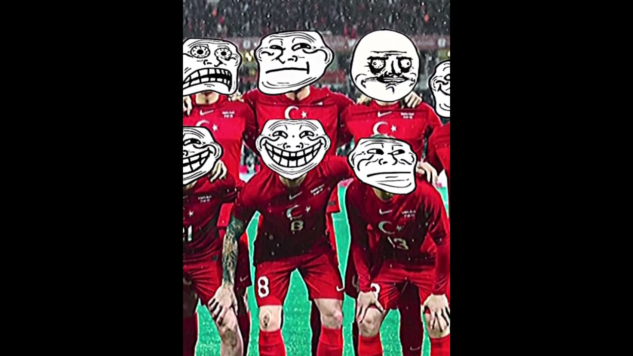Turkey 2022 - 2002 Squad Troll Face #shorts #turkey #t&uuml;rkiye #squad #football #trollface #sigma