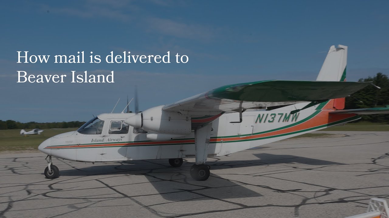 How mail is delivered to Beaver Island
