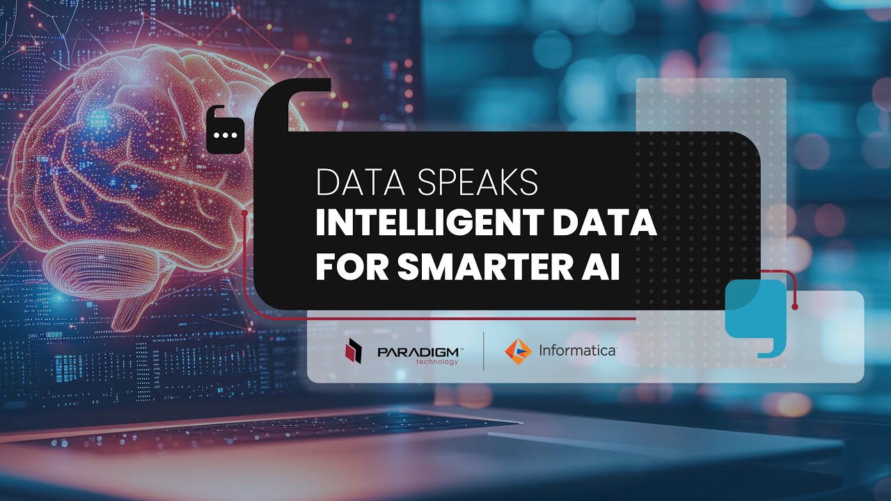 Data Speaks: Intelligent Data Smarter AI