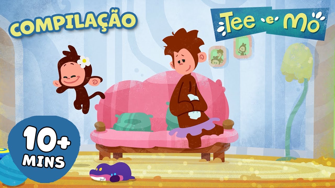 Tee e Mo 🙈 Temporada 1, Episodio 19-20 🍌 EPIS&Oacute;DIO DUPLO COMPILA&Ccedil;&Atilde;O