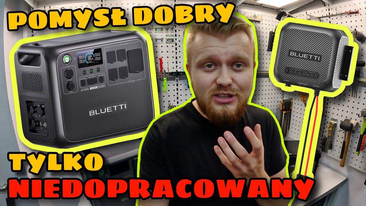 Miała być REWOLUCJA, a wyszło przeciętnie!!! TEST i OPINIA o BLUETTI AC200L i D40!!!