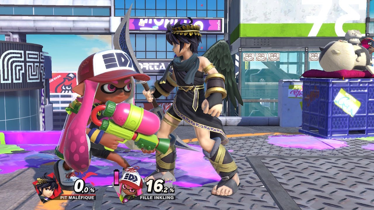 Kudemo (Dark Pit) vs Erinda (Inkling)