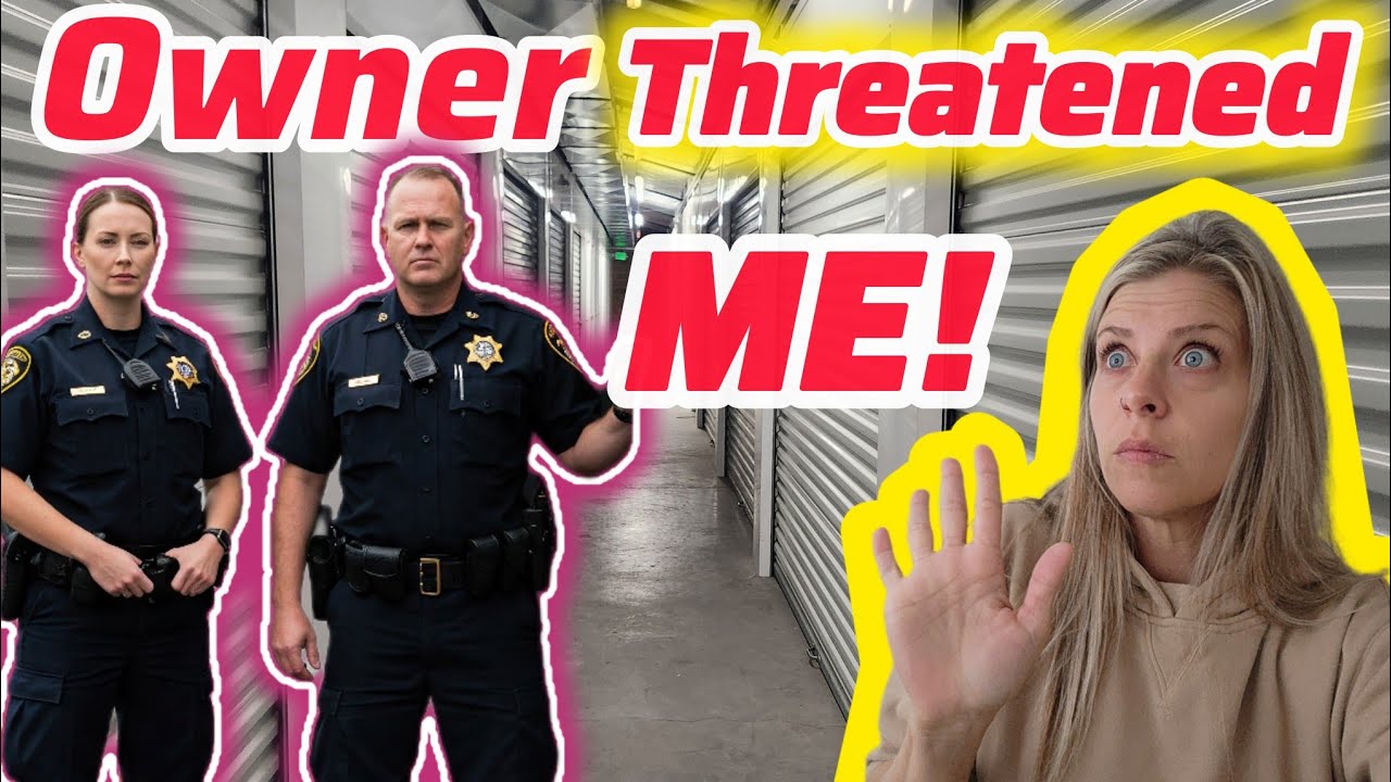 SCARY Storage Unit purchase! Was it worth the threat? #new #unboxing #storageauctions