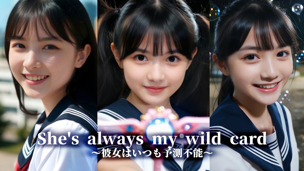 【AIセーラー服】She's always my wild card