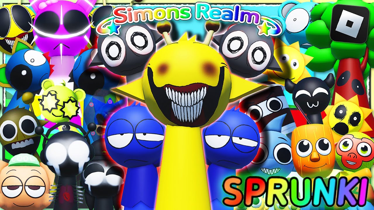 [🌈Sprunki RP 3D]🌈Alternative Simon [SR]🔎Как получить ВСЕ значки🎵 - 🎮ROBLOX [2025]