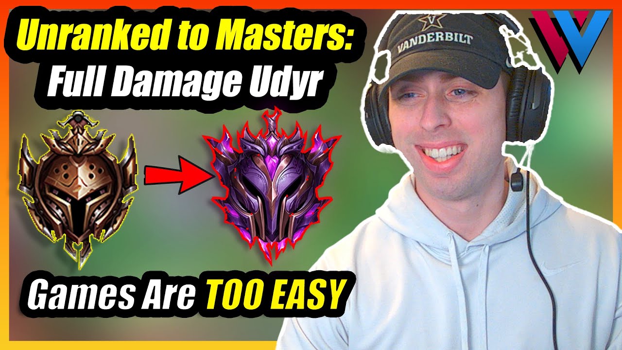 Moonwalking to Masters with Udyr - Unranked to Masters - WilliefknP
