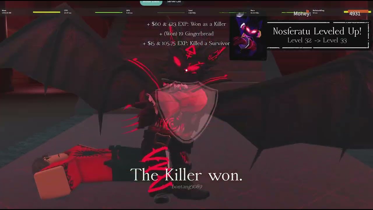 New Gluttony Nosferatu skin wipe forsaken gameplay