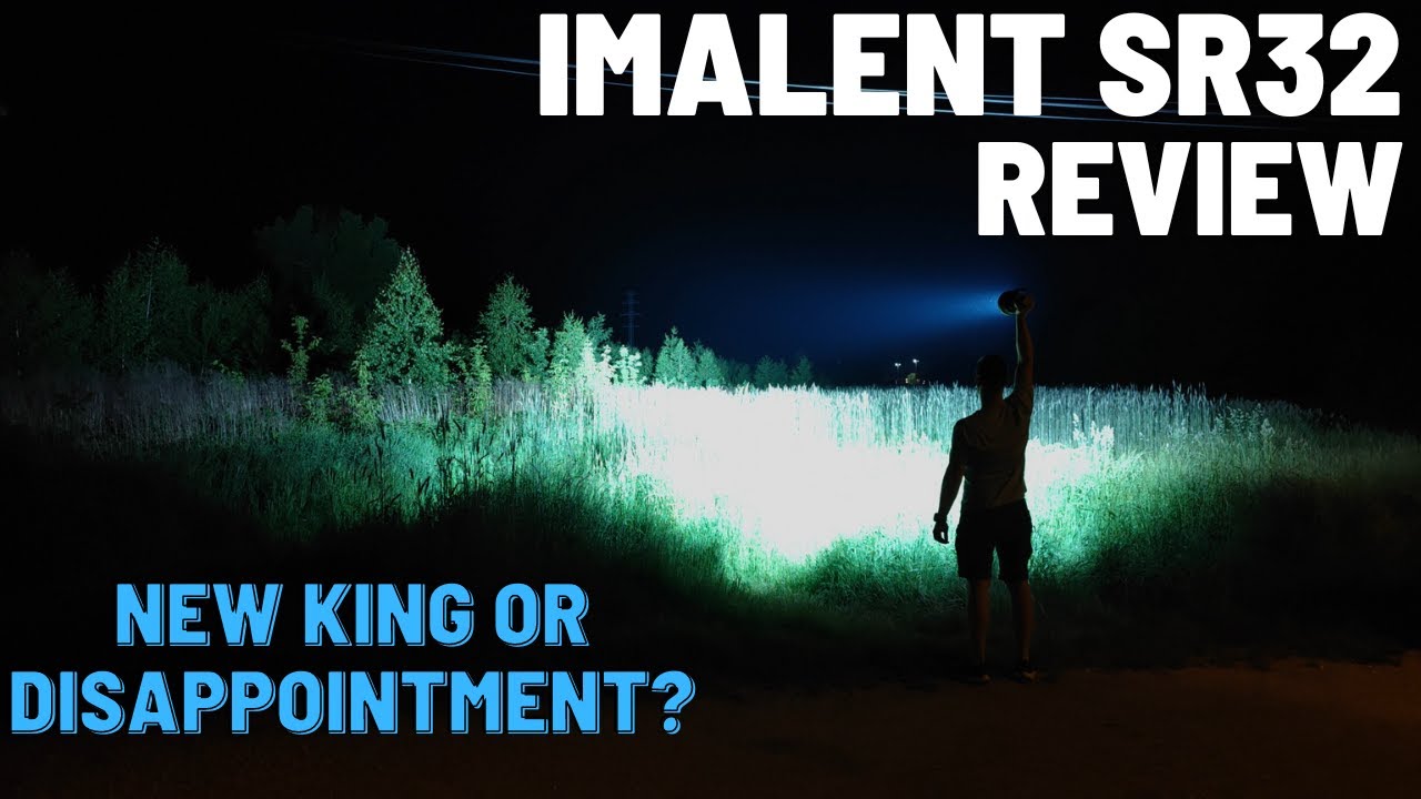 Imalent SR32 Review - Brightest Production Flashlight 2023