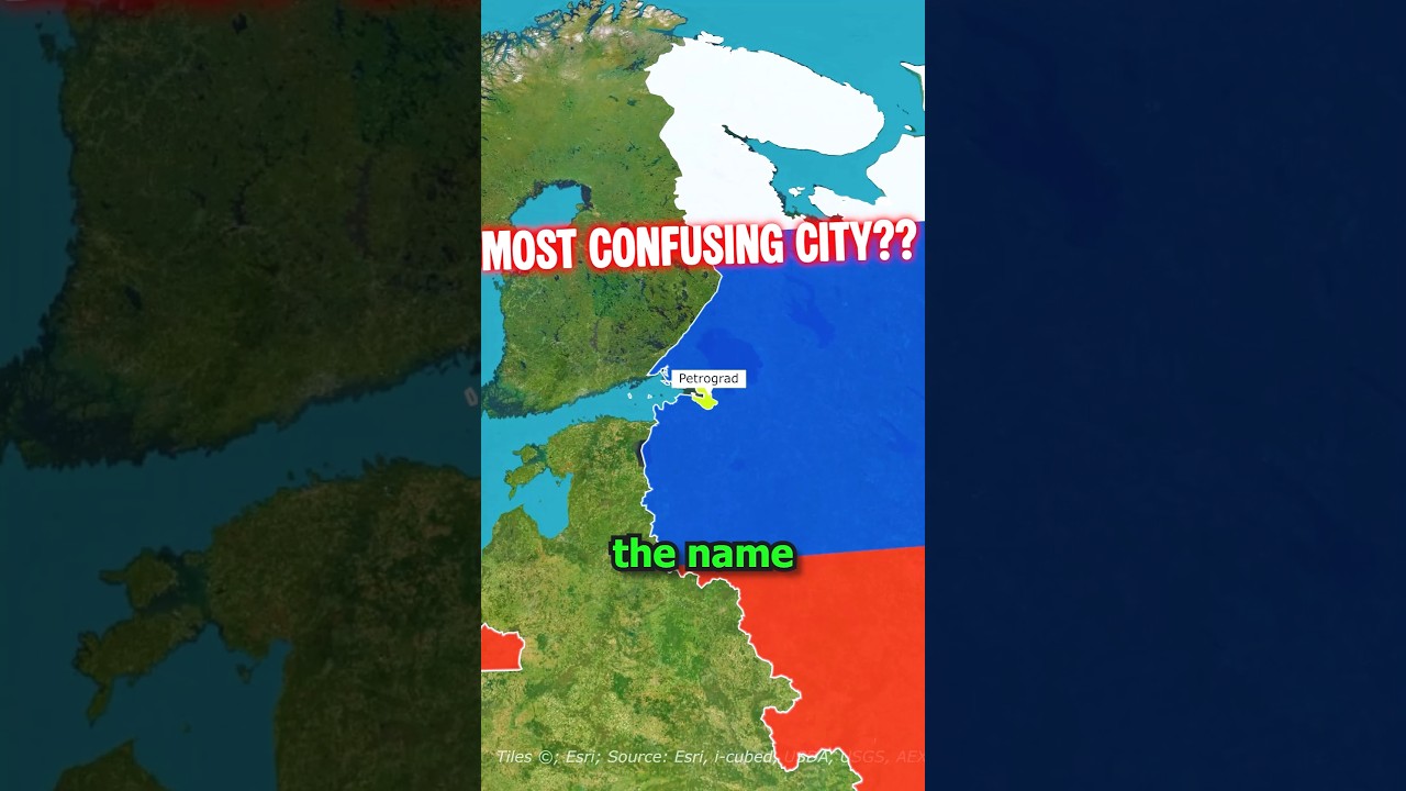 Самый запутанный город???🇷🇺🤔