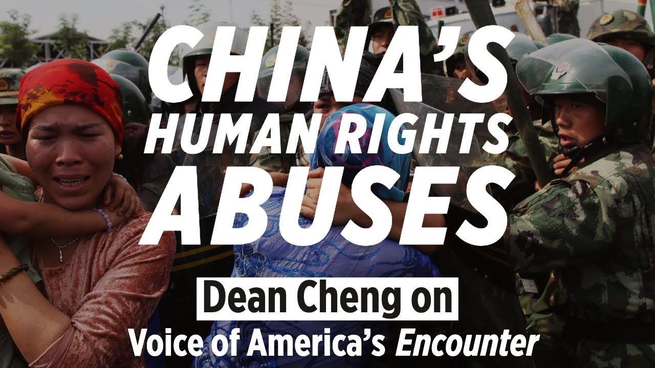 Dean Cheng on Human Rights: China Using George Orwell's “1984” As An “Instruction Manual”