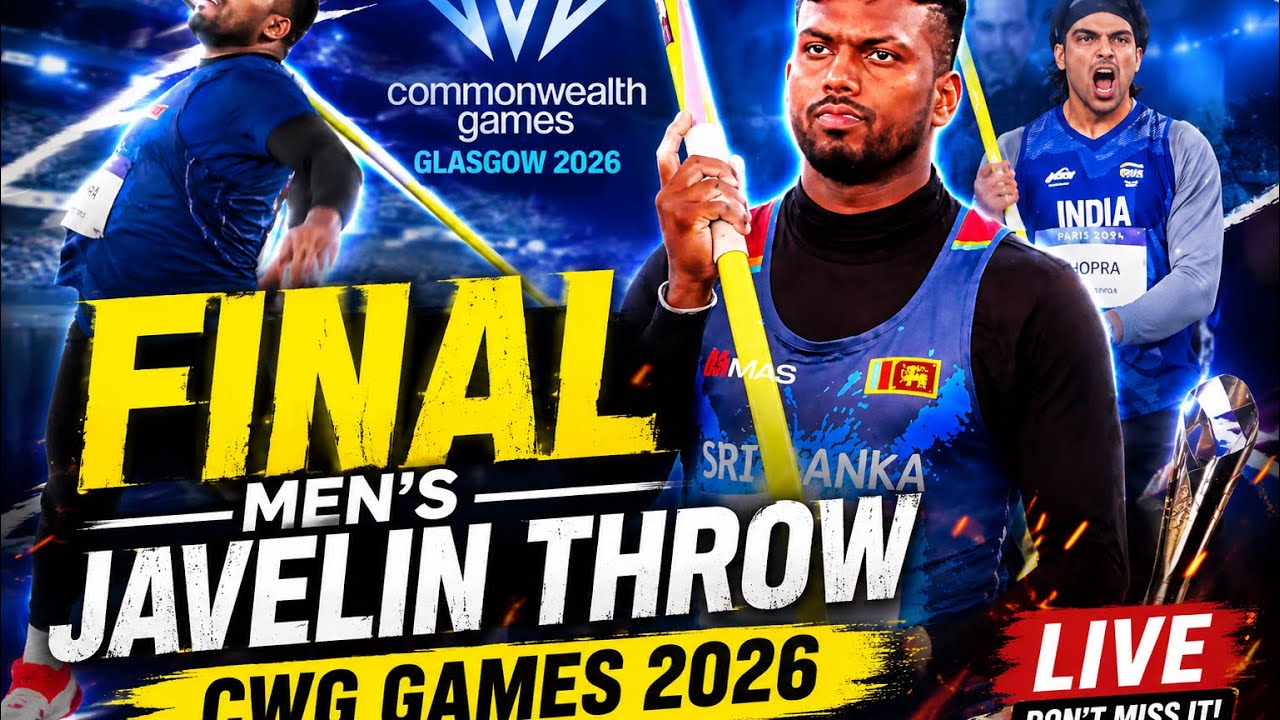 🏆 Neeraj Chopra | CWG 2026 Men&rsquo;s Javelin Throw Final | Full Highlights 🔥