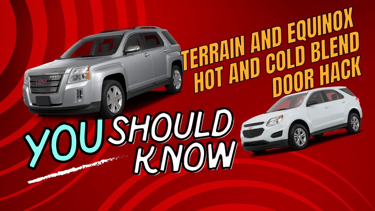 How to fix no heat for a GMC Terrain or Chevy Equinox