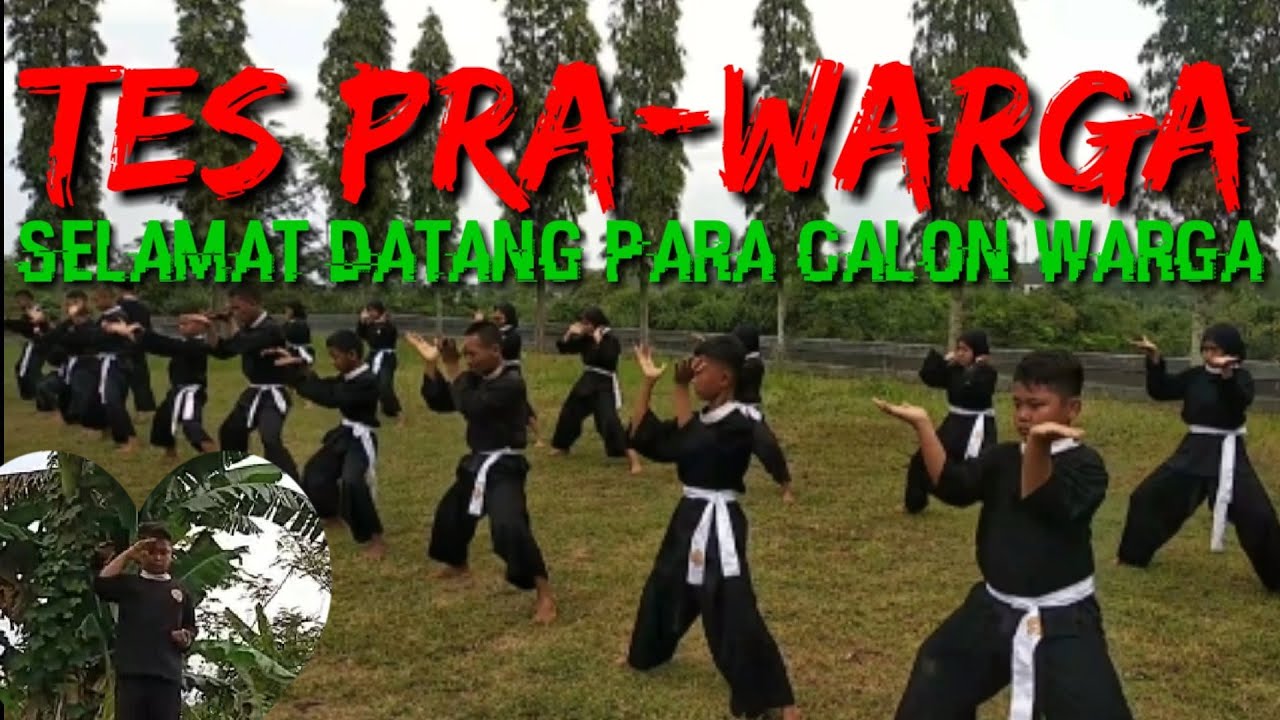 Tes Pra-Warga Jember Kota || Perguruan PSCP Jember