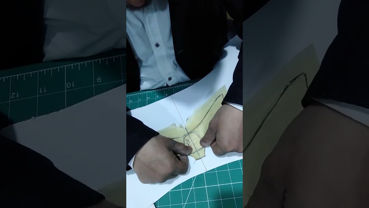 #كورس تعليم صناعة الأحذية الجزء(3) لإعداد باترون شبشب رجالى