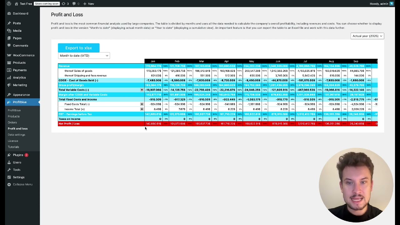 How to Calculate Net Profit in WooCommerce | ProfitBlue Tutorial