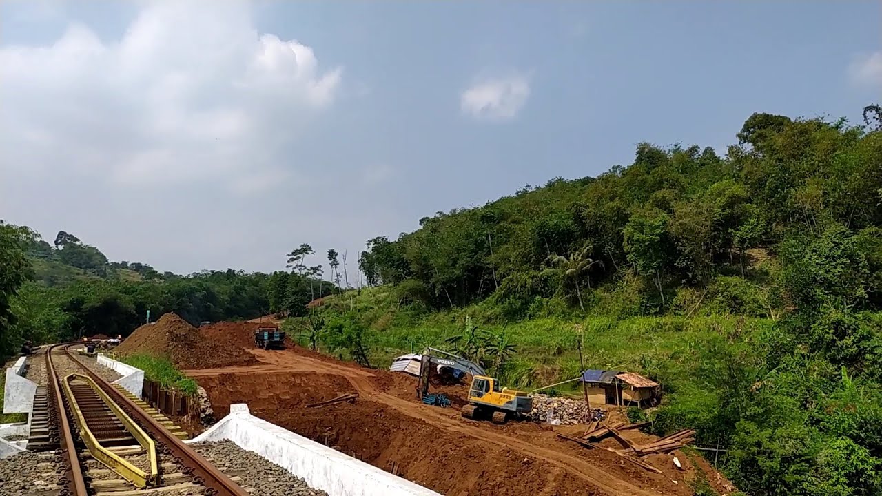 Pembangunan jembatan kereta api jalur ganda || antara ciomas-maseng lintas Bogor-Sukabumi
