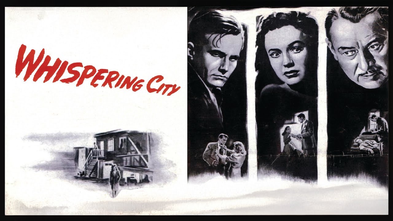 Whispering City (1947) / Action Thriller Film / Paul Lukas, Mary Anderson, Helmut Dantine