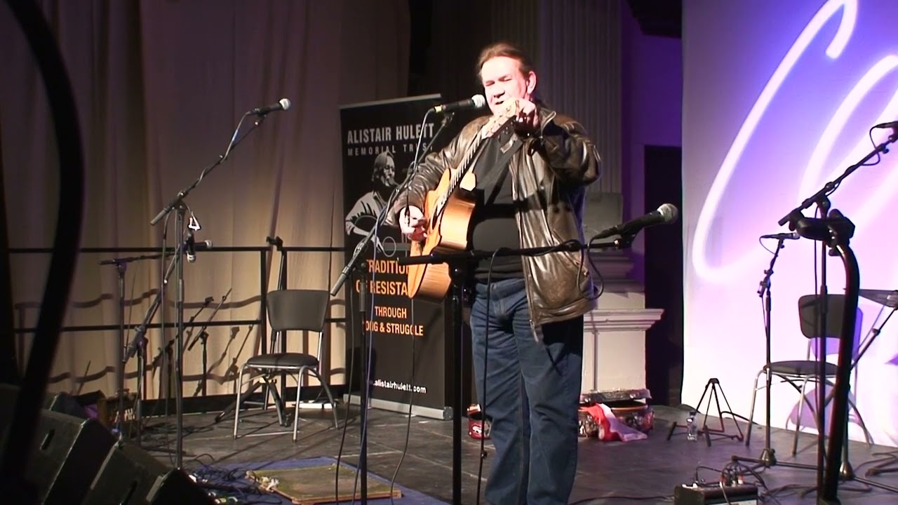 Dick Gaughan at the Alistair Hulett Memorial Trust Concert Celtic Connections