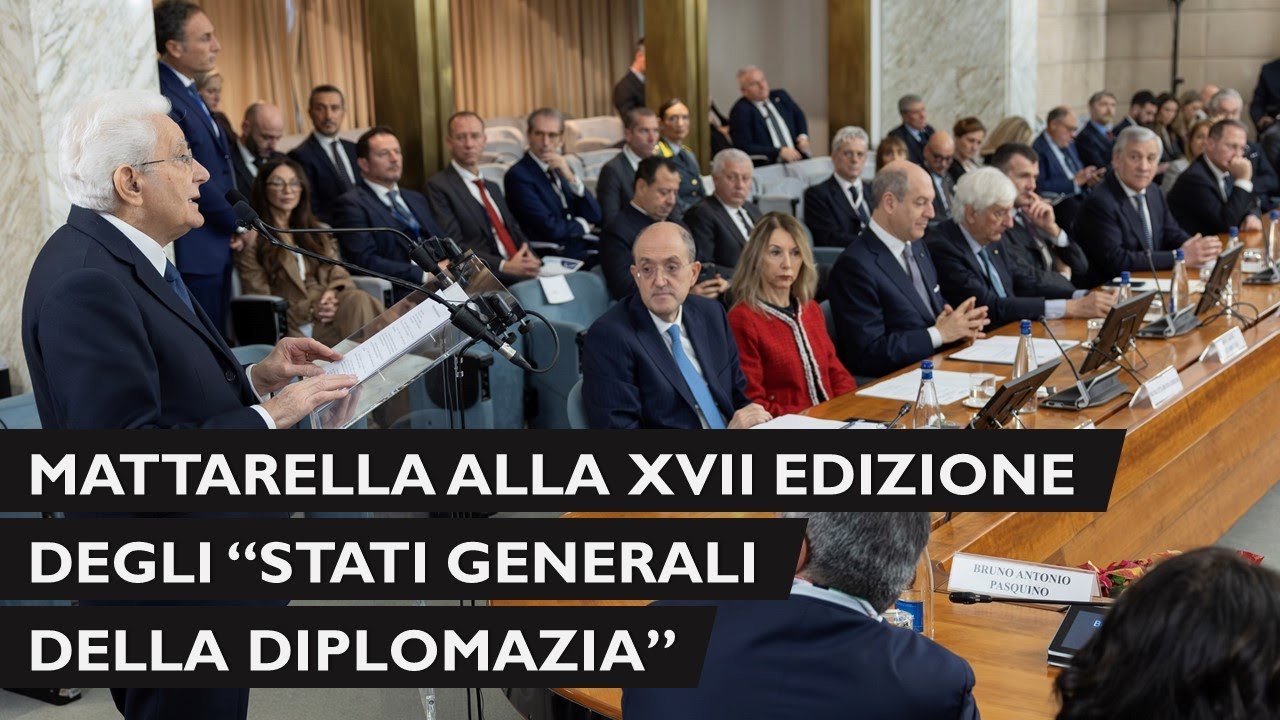 Mattarella alla Conferenza delle Ambasciatrici e degli Ambasciatori d'Italia