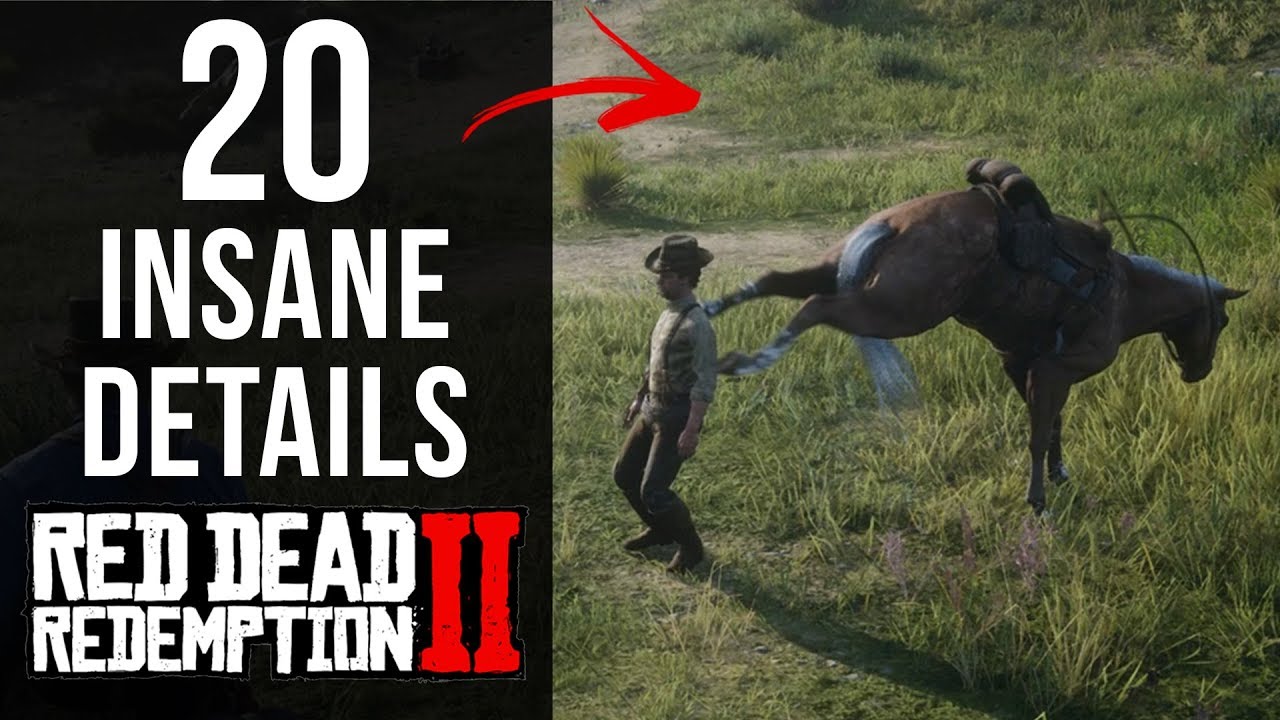 20 БЕЗУМНЫХ деталей в Red Dead Redemption 2 (часть 1)