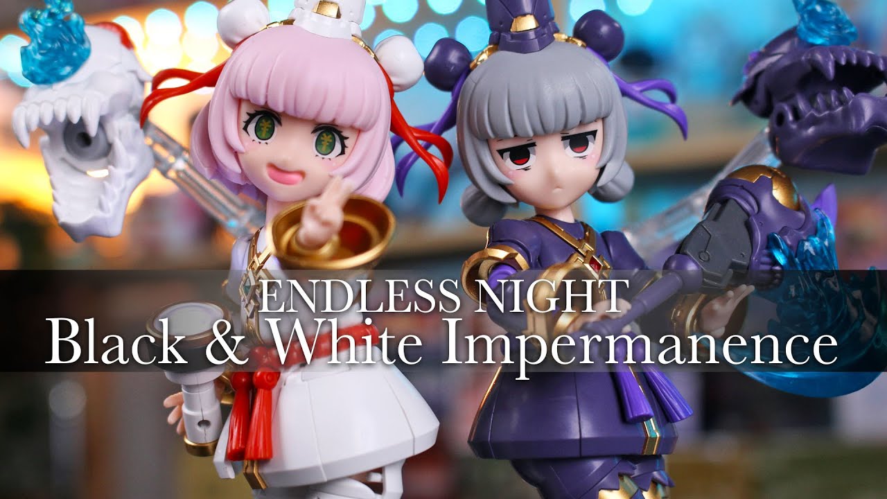 A.T.K. Girl Endless Night: Black and White Impermanence Set - Eastern Model UNBOXING and Review!
