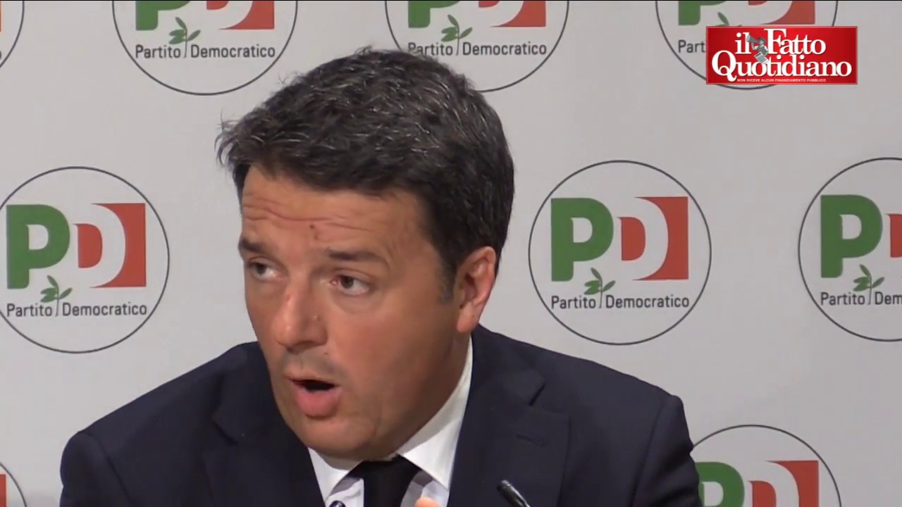 Renzi e le dimissioni in differita: 