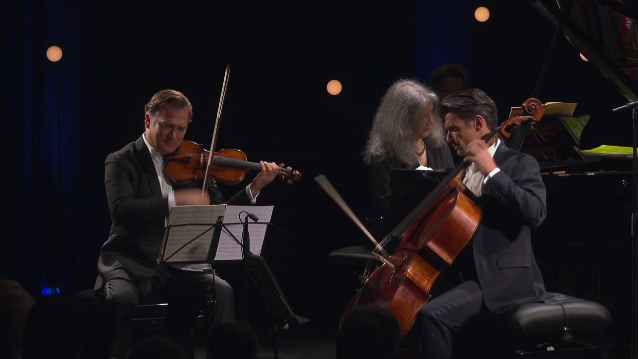 Martha Argerich, Renaud Capu&ccedil;on, Gautier Capu&ccedil;on - Verbier Festival 2025